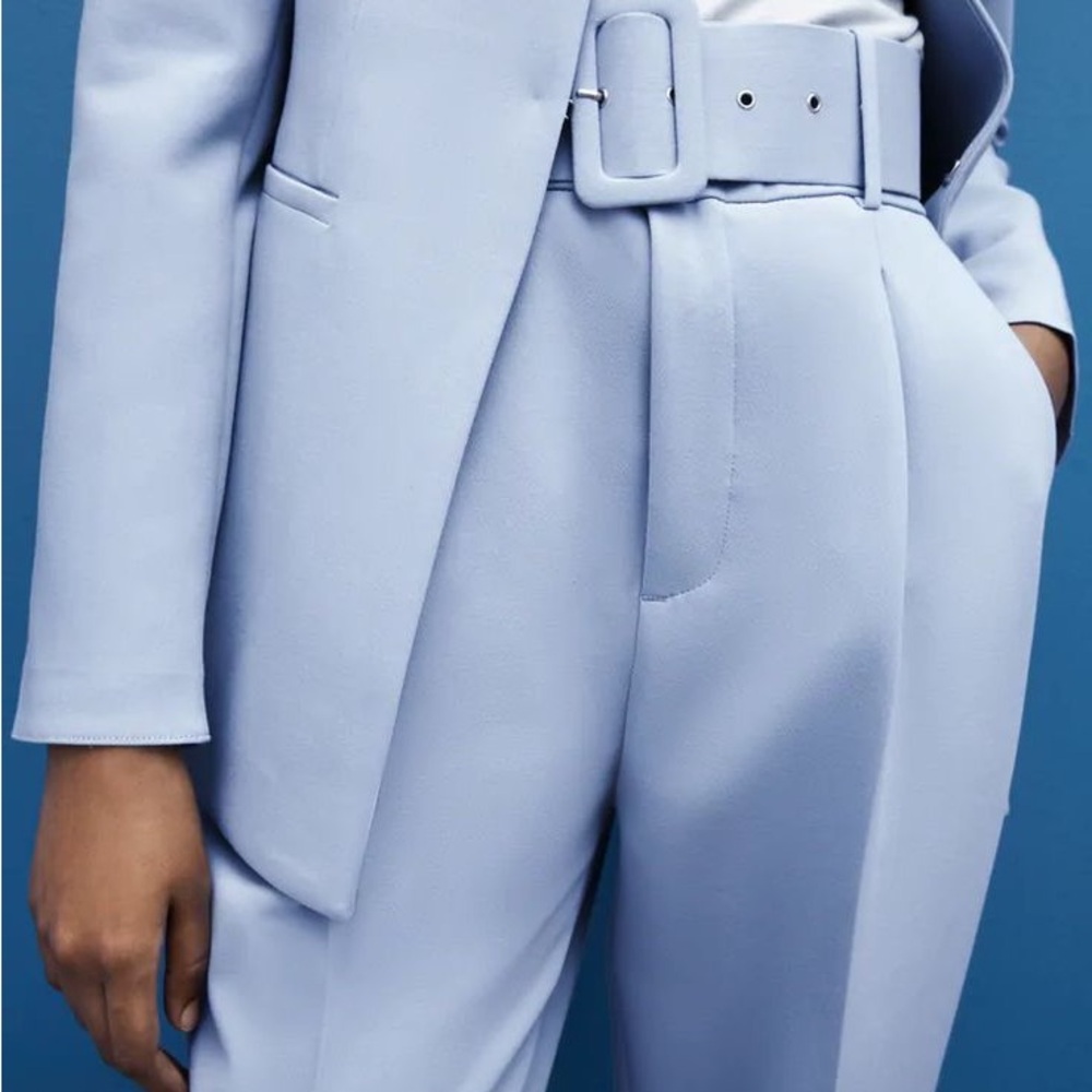 NWT Zara Women's Belted Trousers